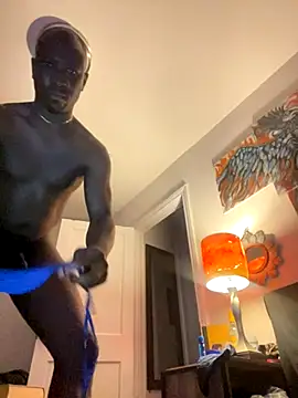 Snapshot of KingB8r chatting on October 9, 12:19 am KingB8r online show from October 9, 12:19 am