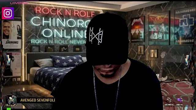 chino roz online show from June 11, 11:58 pm