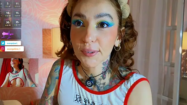 Evangelyne 1 online show from June 23, 3:54 pm