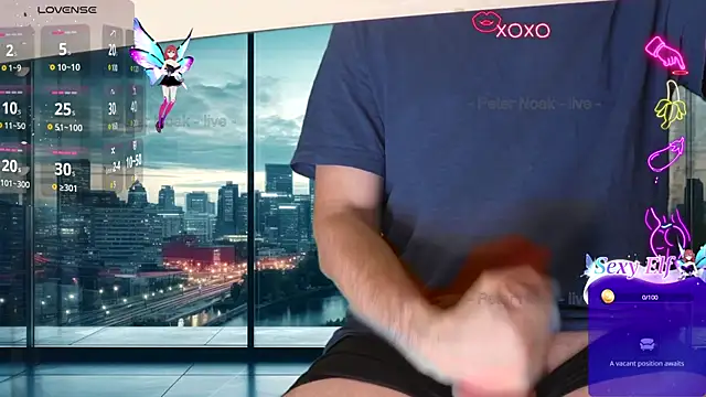 Snapshot of PeterNoak chatting on December 3, 4:39 pm PeterNoak online show from December 3, 4:39 pm