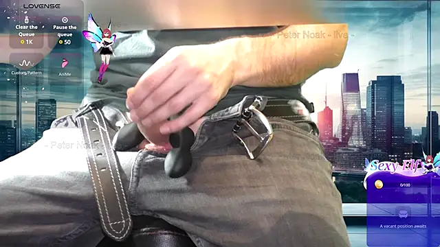 Snapshot of PeterNoak chatting on December 5, 1:17 pm PeterNoak online show from December 5, 1:17 pm