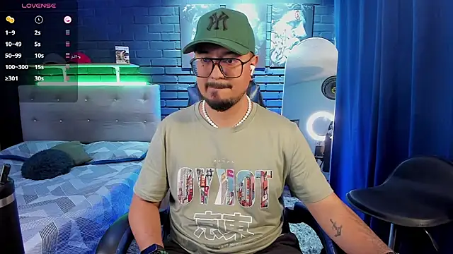 DaviidEvans  online show from July 10, 12:26 am