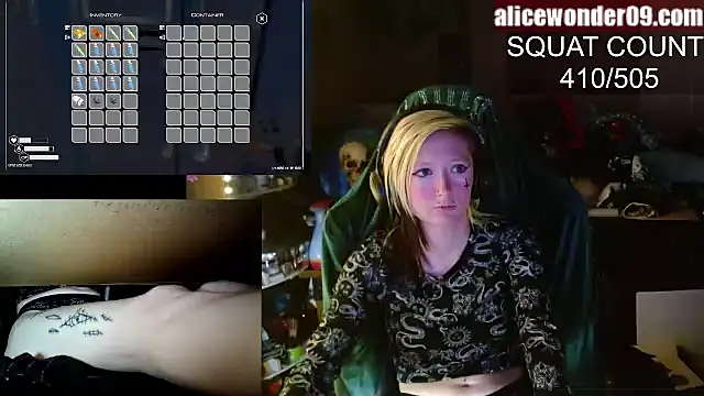 alicewonder09 online show from January 24, 8:23 am