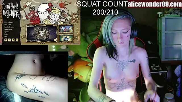 alicewonder09 online show from March 11, 2:32 am