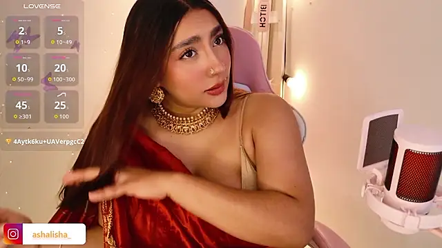 ashalisha online show from February 24, 2:26 pm