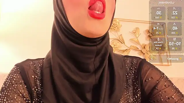 Snapshot of hanajameela chatting on December 24, 11:38 am hanajameela online show from December 24, 11:38 am