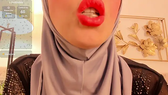 Snapshot of hanajameela chatting on January 2, 11:41 am hanajameela online show from January 2, 11:41 am