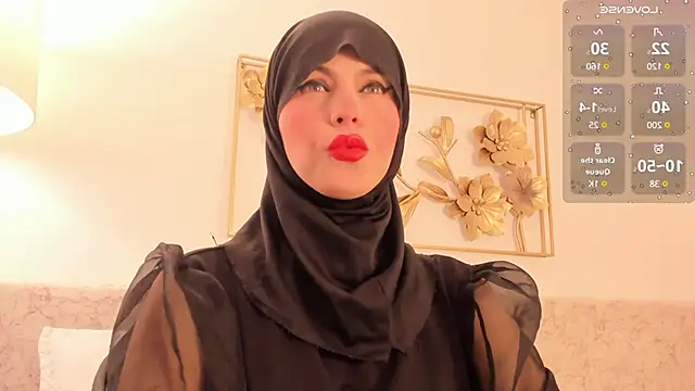 Snapshot of hanajameela chatting on January 8, 11:54 am hanajameela online show from January 8, 11:54 am