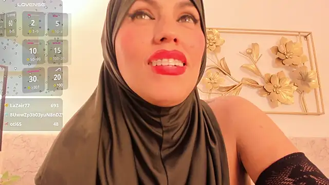 Snapshot of hanajameela chatting on February 6, 2:58 pm hanajameela online show from February 6, 2:58 pm