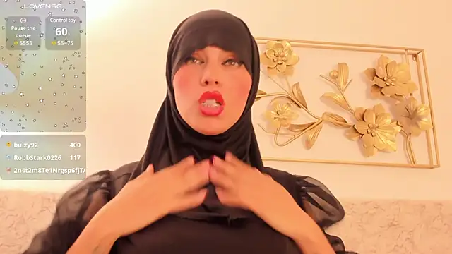 Snapshot of hanajameela chatting on February 14, 3:05 pm hanajameela online show from February 14, 3:05 pm