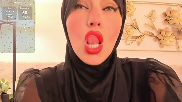 Snapshot of hanajameela chatting on February 26, 11:52 am hanajameela online show from February 26, 11:52 am