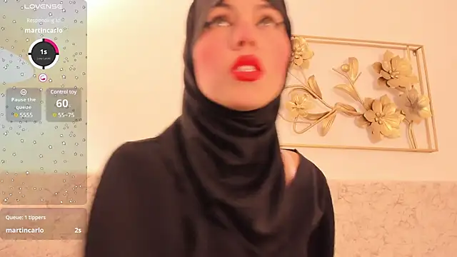 Snapshot of hanajameela chatting on March 6, 11:36 am hanajameela online show from March 6, 11:36 am