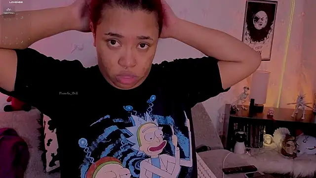 Snapshot of pamela_doll3 chatting on June 14, 8:16 am pamela doll3 online show from June 14, 8:16 am