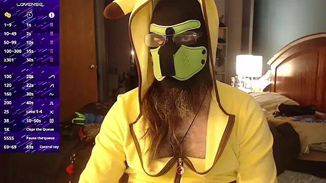 kinkywolf429 online show from November 1, 8:22 pm