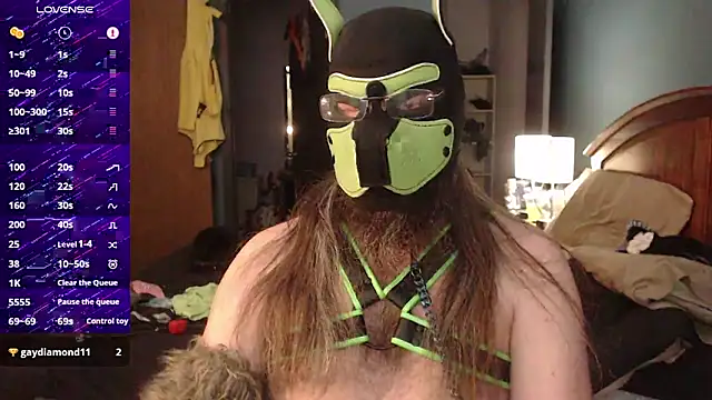 kinkywolf429 online show from November 30, 8:13 pm