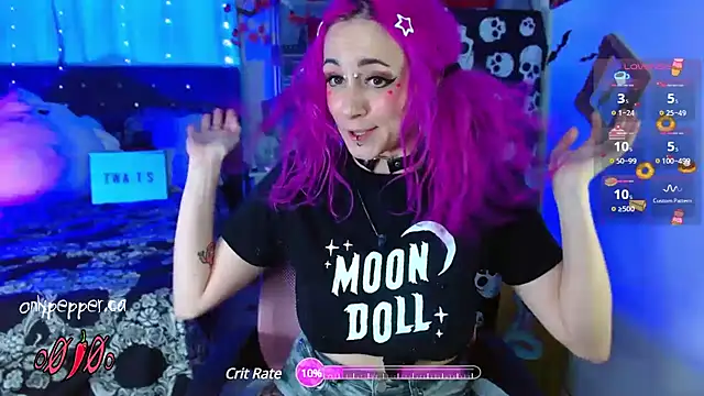 o0pepper0o online show from January 17, 12:20 am