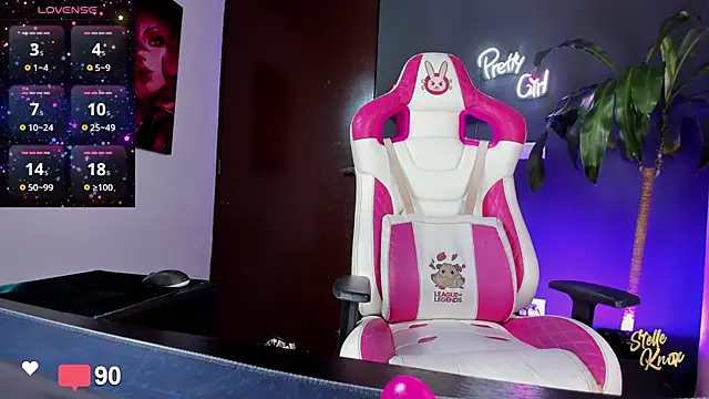 stelleknox  online show from March 14, 11:00 pm