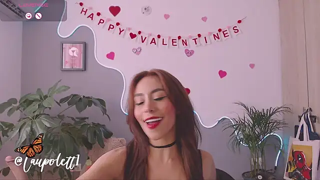 Snapshot of LauPolett chatting on February 16, 9:16 pm LauPolett online show from February 16, 9:16 pm