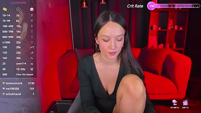 Snapshot of AgnesGoddess chatting on December 6, 2:46 am AgnesGoddess online show from December 6, 2:46 am