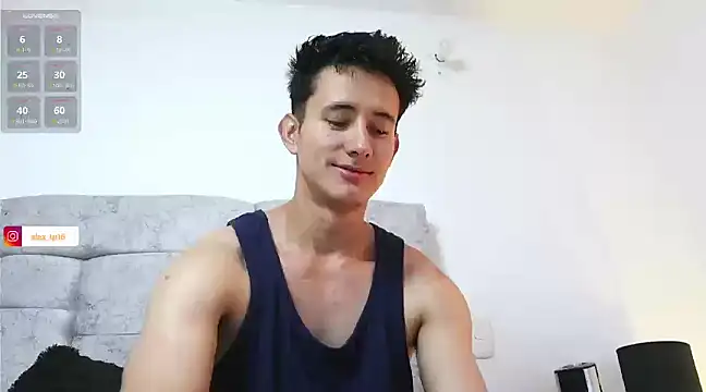 Snapshot of _Alexxx chatting on February 13, 12:35 am Alexxx online show from February 13, 12:35 am