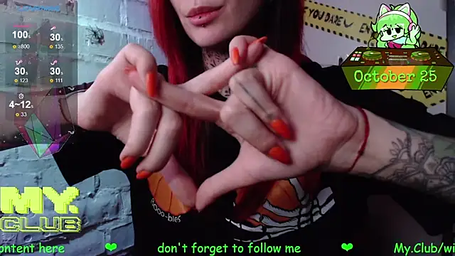 Witch Emma online show from October 25, 8:58 pm