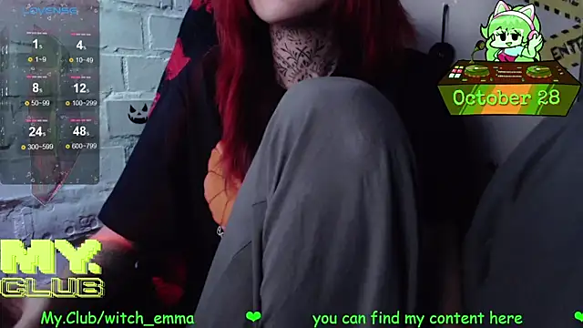 Witch Emma online show from October 28, 8:44 pm