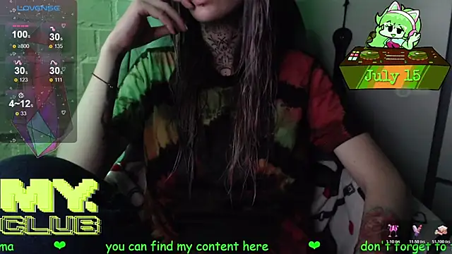 Witch Emma online show from July 15, 5:07 pm
