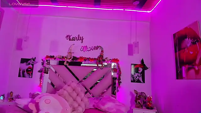 Snapshot of Karly_moon chatting on December 6, 7:21 am Karly moon online show from December 6, 7:21 am