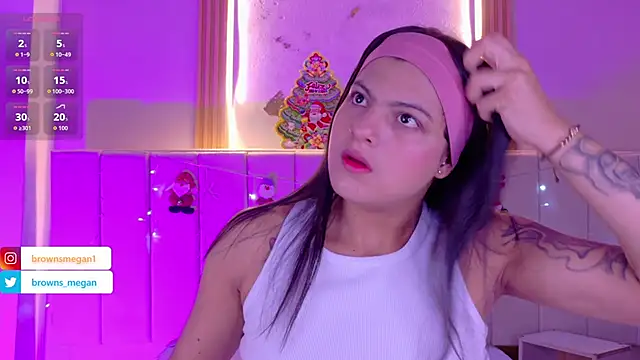 Megan browns1 online show from December 16, 1:05 pm