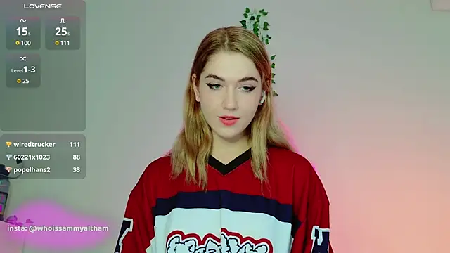 Snapshot of sam_altham chatting on February 17, 2:31 am sam altham online show from February 17, 2:31 am