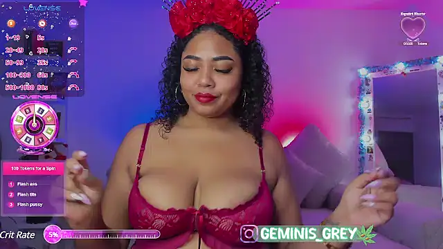 Snapshot of 420Geminis chatting on December 7, 5:15 am 420Geminis online show from December 7, 5:15 am