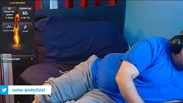 Snapshot of lefty15242 chatting on September 11, 3:28 am lefty15242 online show from September 11, 3:28 am