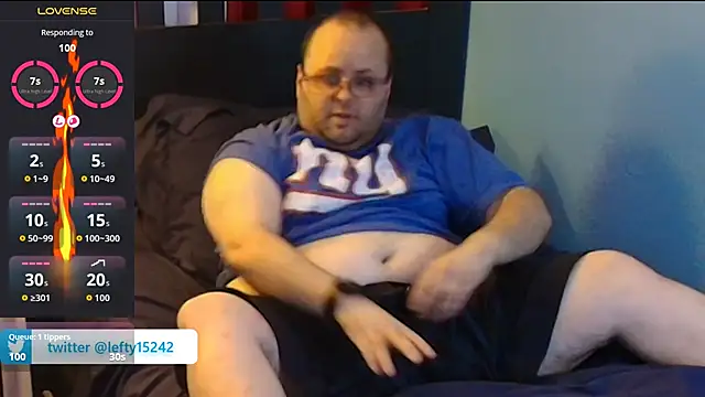 Snapshot of lefty15242 chatting on September 14, 11:04 pm lefty15242 online show from September 14, 11:04 pm