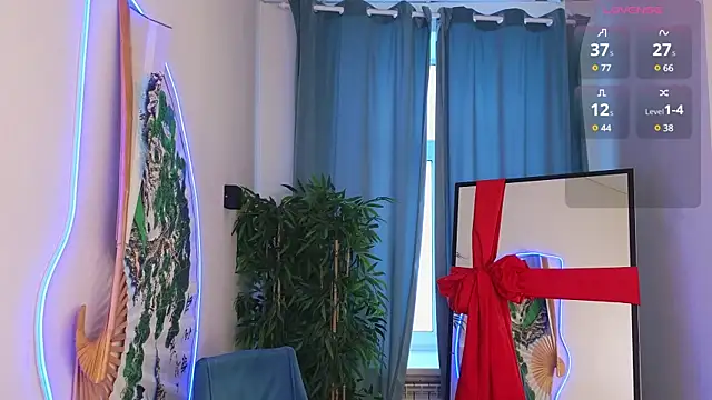 Snapshot of evangel1ne chatting on February 8, 9:46 am evangel1ne online show from February 8, 9:46 am