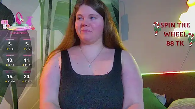 RubyValen online show from December 15, 1:10 am