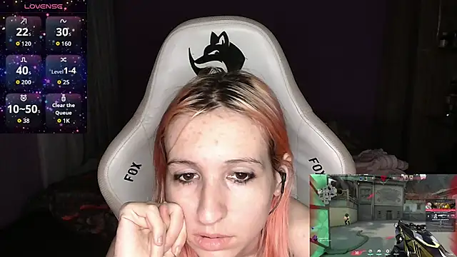 Snapshot of bunnydark00 chatting on October 4, 10:41 pm bunnydark00 online show from October 4, 10:41 pm