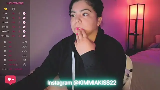 kimmiakiss22 online show from February 11, 4:55 am