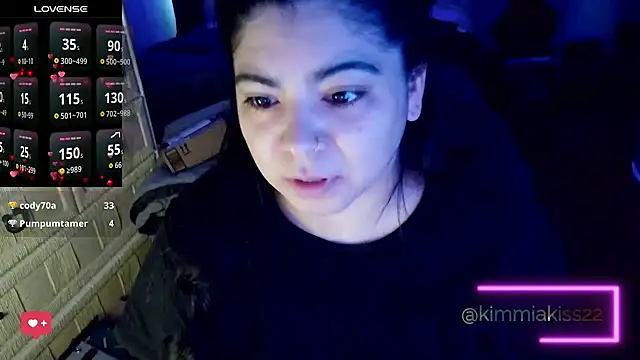 kimmiakiss22 online show from February 22, 9:24 pm