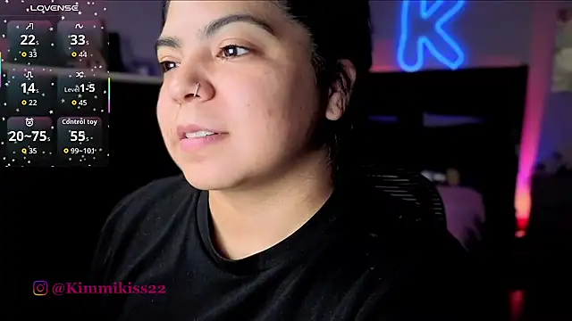 kimmiakiss22 online show from August 2, 1:37 am