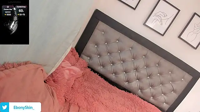 EbonySkin online show from February 12, 9:11 pm