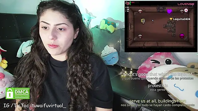 TuWaifuVirtual1 online show from June 26, 2:27 am