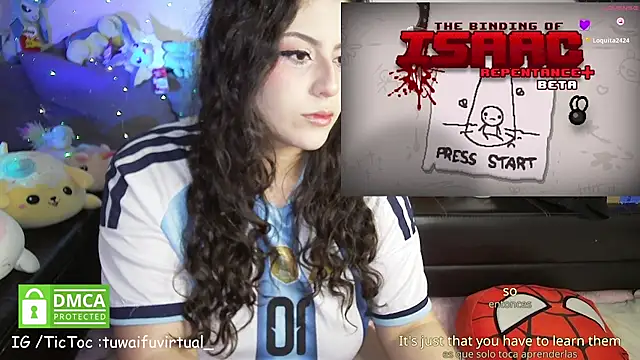 TuWaifuVirtual1 online show from July 12, 2:35 am