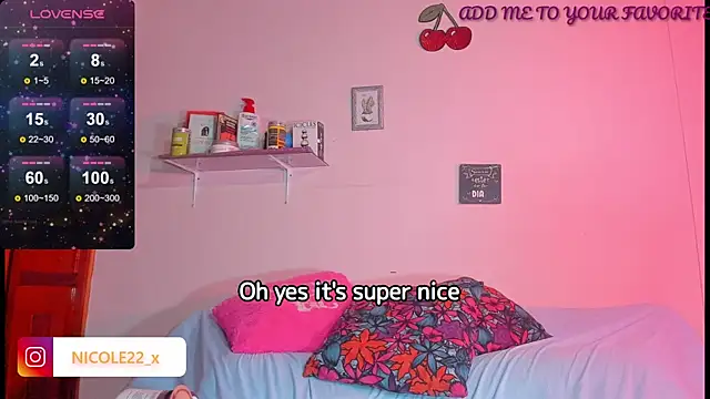 Nicole x online show from January 1, 10:43 am