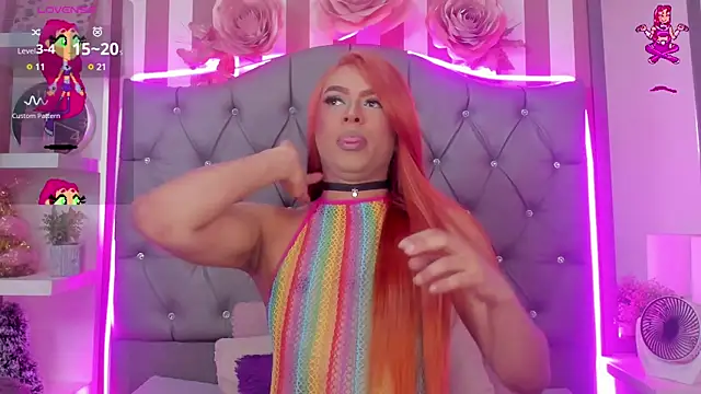 Snapshot of Star-Fire chatting on March 1, 8:10 pm Star-Fire online show from March 1, 8:10 pm