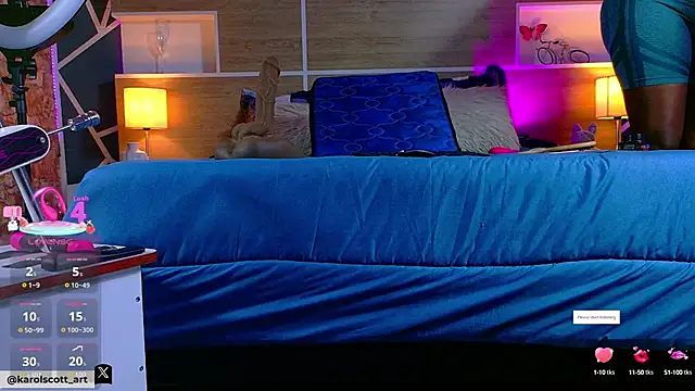 Snapshot of KAROL-SCOTT chatting on October 15, 7:58 pm KAROL-SCOTT online show from October 15, 7:58 pm