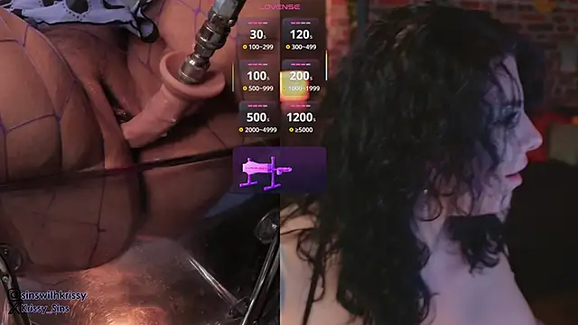 KrissySinsx online show from July 1, 4:29 pm