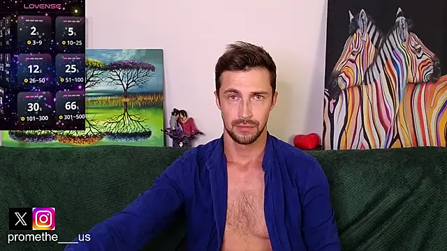Promethe us online show from July 13, 2:20 pm