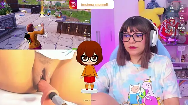 cinna monroll online show from April 28, 8:03 pm