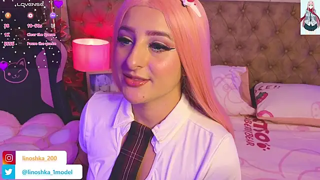 Snapshot of _Linoshka_1 chatting on March 19, 8:32 pm Linoshka 1 online show from March 19, 8:32 pm