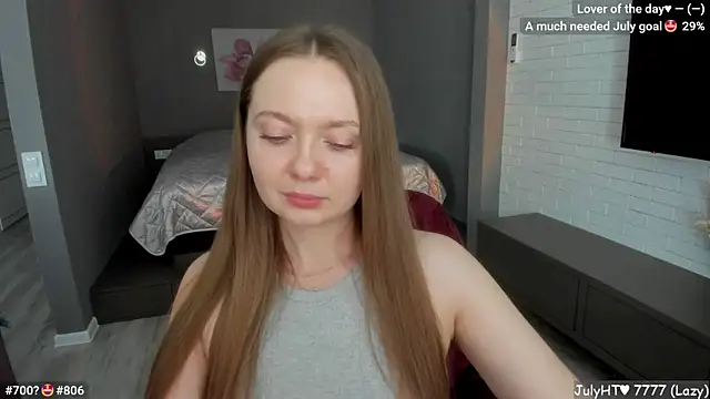 Snapshot of LizaGost chatting on July 28, 8:54 am LizaGost online show from July 28, 8:54 am